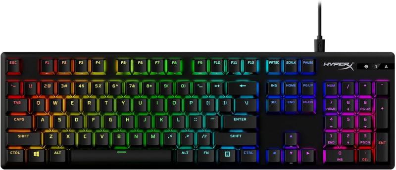 【英語配列】 HyperX Alloy Origins RGB メカニカルゲーミングキーボード HyperX 青軸 ゲーマー向け 639N4AA#ABA [並行輸入品]