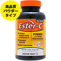 エスターCパウダー ＋バイオフラボノイド 113g（おなかにやさしい高吸収型ビタミンC）[サプリメント/健康サプリ/サプリ/ビタミン/ビタミンC/栄養補助/栄養補助食品/アメリカ/パウダー/サプリンクス]