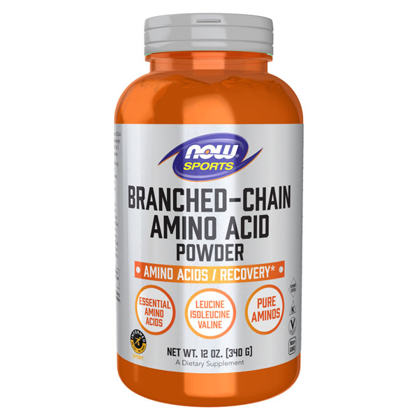 NOWスポーツ　BCAA（分岐鎖アミノ酸）パウダー／12オンス（340g） [ナウ／ナウフーズ／サプリメント／アメリカサプリ／サプマート／SupmartUSA／071-00213]