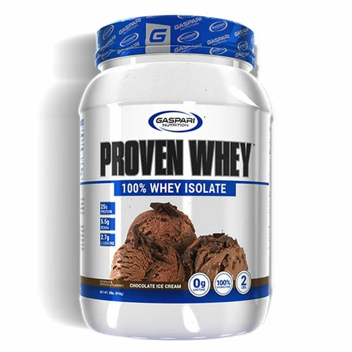 プルーブン ホエイ（ホエイアイソレート）プロテイン ※チョコレート風味 918g[Proven Whey Whey-Isolate Protein 筋トレ ダイエット GaspariNutrition ガスパリ ギャスパリ タンパク質 サプマート SupmartUSA 232-26605]｜SUPMART USA