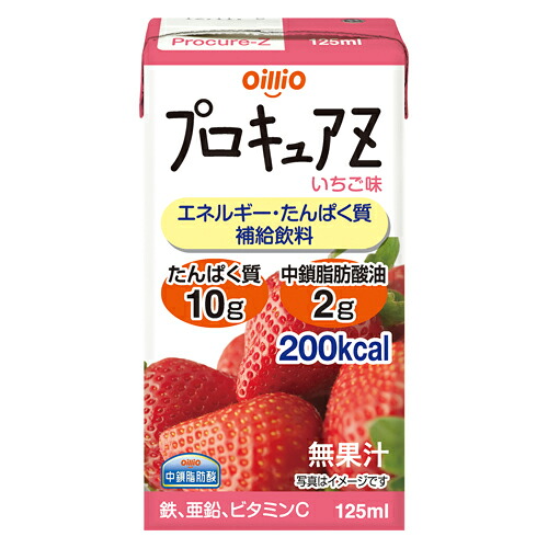 日清オイリオ株式会社 　プロキュアZ　いちご味　125ml×12本セット