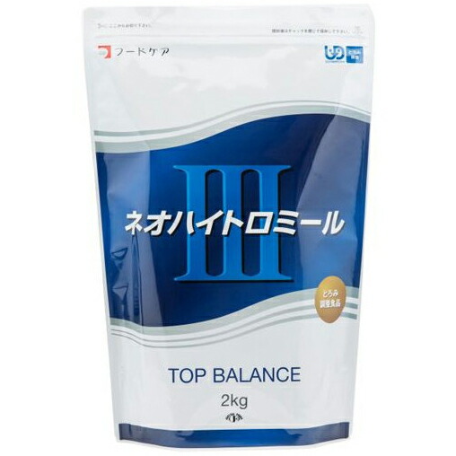 株式会社フードケア　ネオハイトロミールIII 2kg &times; 4【JAPITALFOODS】（ご注文後のキャンセルは出来ません）｜サプリメントファン