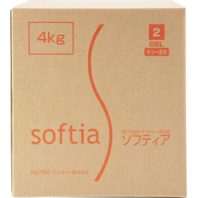 ニュートリー株式会社 ソフティア ゲル(特大) 4kg (介護食) 【商品到着までに5日前後かかる場合がございます・この商品は御注文後のキャンセルができません】