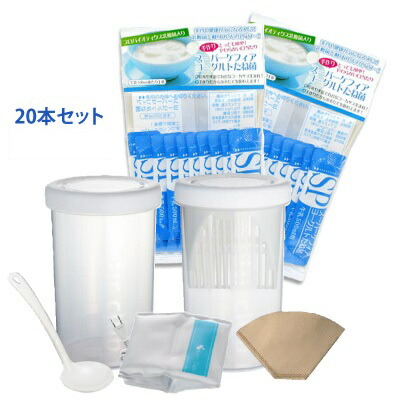 楽天市場 スーパーケフィアヨーグルト はじめてセット たね菌本つき サプリメントファン