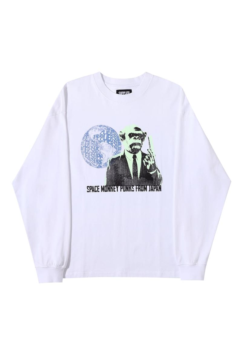 SUPPLIER(サプライヤー) TIE DIE LONG SLEEVE ロンT-