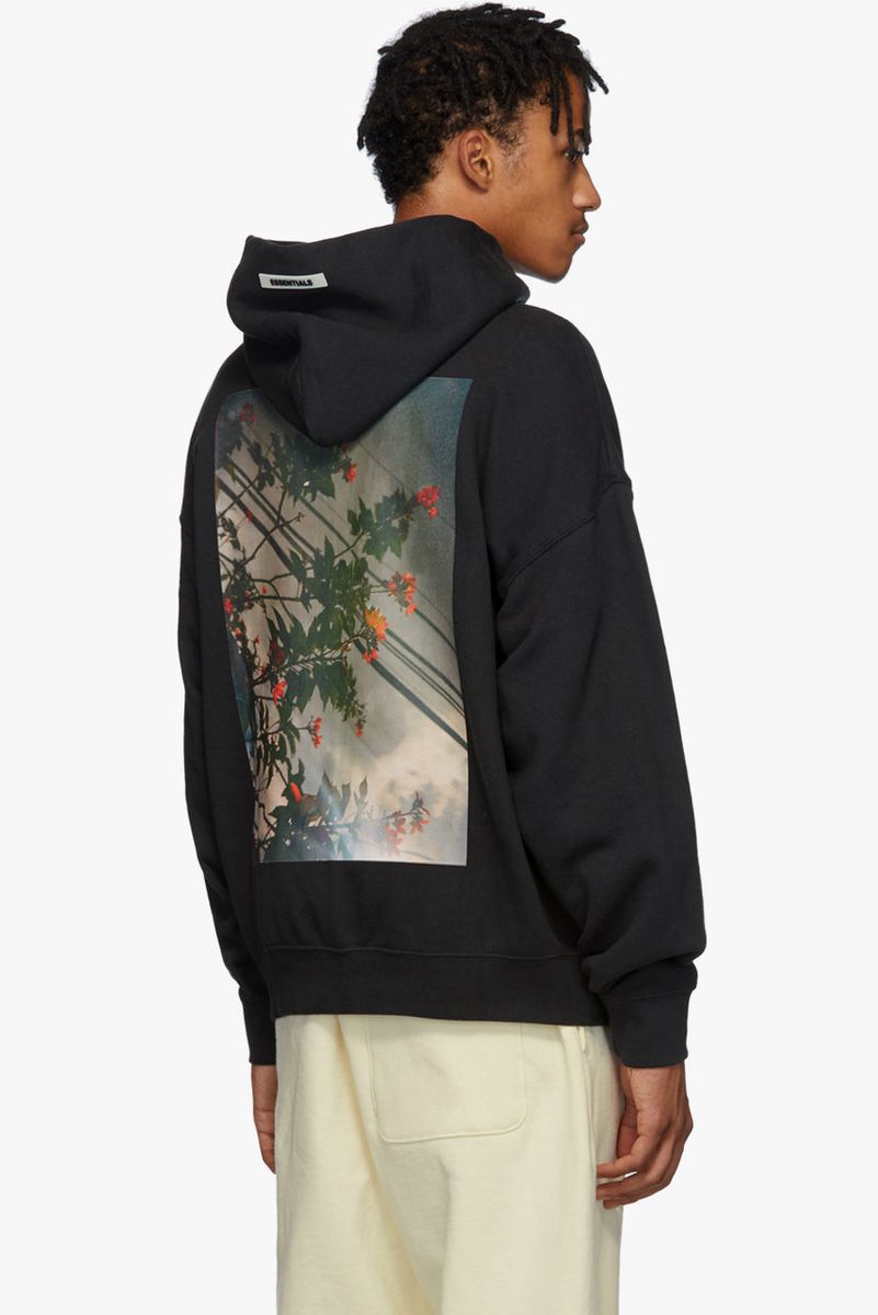 【80%OFF| ESSENTIALS公式】FLOWER PHOTO HOODIE エッセンシャルズ ストリート ファッション ヒップホップ ダンス  大きいサイズ ゆったり トレンド | SUPPLIER