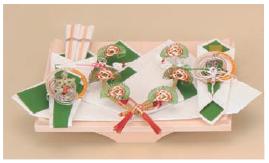 Yuinoh-A027-10 結納仕かける(凛・不死化品仕かける・木製) 結納品-冠婚葬祭