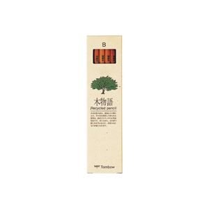 ( お徳用 100セット ) トンボ鉛筆 エコ鉛筆 木物語 LA-KEA B|ビジネスサプライセンター