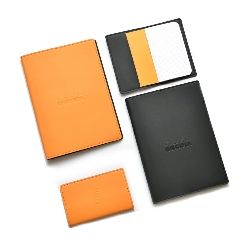 RHODIA(ロディア) ホチキス打ちきりノートカバーエピュレ＜A5/15.8×22糎/3冊仕掛ける＞