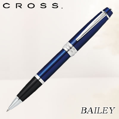 【貨物輸送無料】CROSS(差し交わす) セレクチップローラーボール BAILEY(ベイリー) 青み NAT0455-12