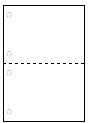 【代引っ張ること不可】日本書きとどめる紙A4ミシン目入り口・入口質問用紙【A4 2取り分ける 4穴／2500枚】