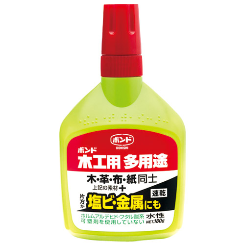 楽天市場】コニシ ボンド 木工用多用途 180g ＃5504 エチレン・酢酸