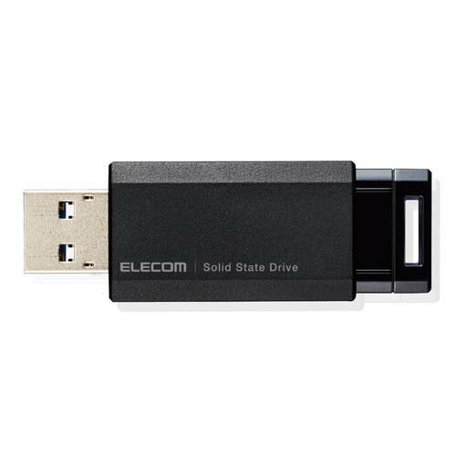楽天市場】SSD 外付け ポータブル 500GB 小型 ノック式 USB3.2