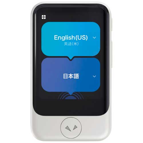 ポケトークS2 世界的SIM付き添い人 白 PTS2-W