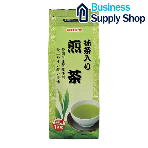 楽天市場 エム シー フーズ 朝日茶業 徳用抹茶入り煎茶1kg Business Supply Shop