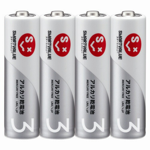 アルカリ乾電池 単3×400本 N123J-4P-100
