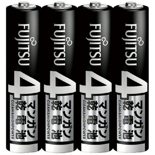 まとめ) 富士通 マンガン乾電池 単1形 2本×10パック 〔×5セット