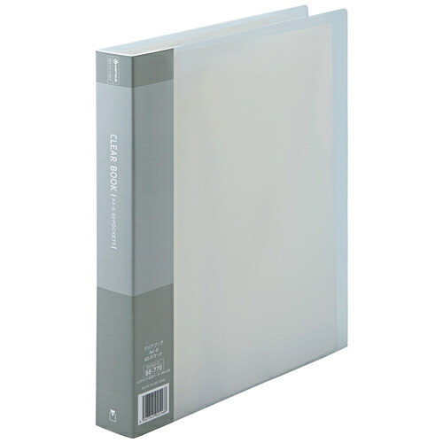クリアーブック60P A4S透明10冊 D049J-10CL