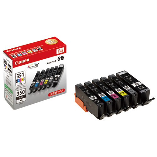 インキ薬莢 BCI-351XL＋350XL/6MP