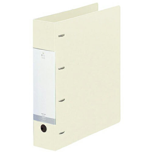 楽天市場】4穴リングバインダー A4タテ 白 6冊 3冊 2冊 セット