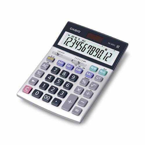 実務電卓 DS-20DC-N デスクサイズ12桁｜Business Supply Shop