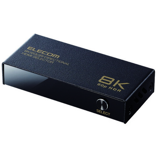 エレコム HDMI切替器(双方向タイプ)DH-SW8KBD21BK 6,586円