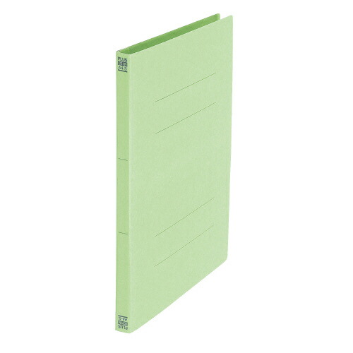 フラットファイル 021N A4S グリーン 300冊【2305CP1】