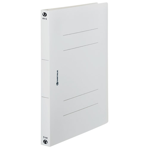 PPフラットファイル厚綴A4S120冊D080J-12GY