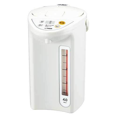 タイガー魔法瓶 パソコン沸とう電動ポット 4.0L PDR-G401W