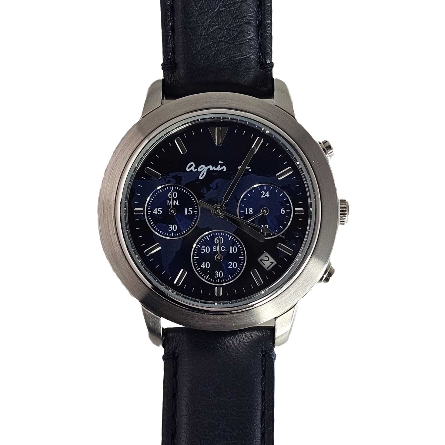 美品】agnès b アニエスベー メンズ 腕時計 ダイバーウォッチ 769 美品