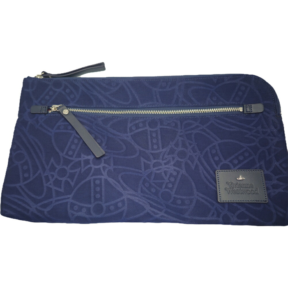 Vivienne Westwood クラッチ・セカンドバッグ ネイビー B86030