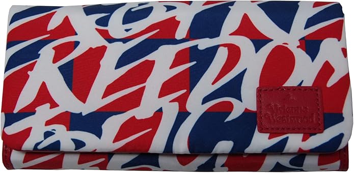 ヴィヴィアンウエストウッド Vivienne Westwood 長財布 トリコロール ブルー レッド ホワイト Y501