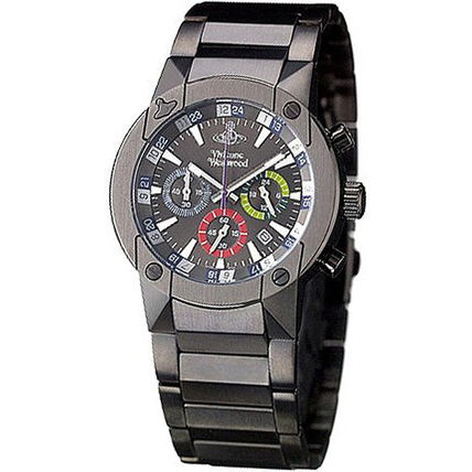 VivienneWestwood ヴィヴィアンウエストウッド 腕時計 クロノグラフ2 ブラック メンズ VW24D6-B24