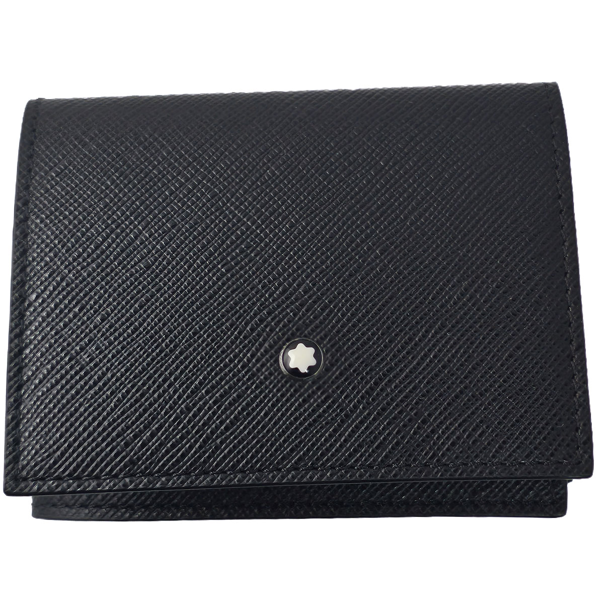 モンブラン Montblanc 3つ折り カードケース クレジットカードケース 名刺入れ 4枚 レザー 本革 イタリア製 新品正規品|サプリストア 店
