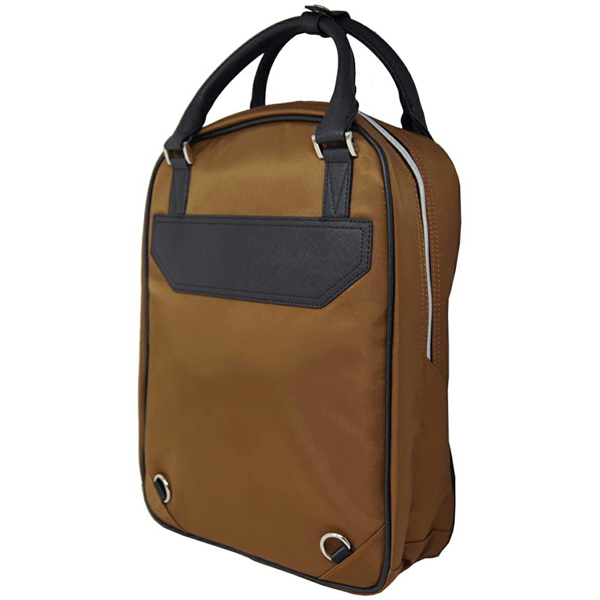 新品 ジェフバンクス ブリーフケース 本革 ナイロン 新品 ジェフバンクス ナイロン&frasl;牛革 ビジネスバッグ ブリーフケース