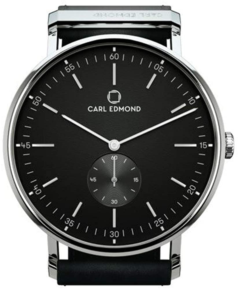 CARL EDMOND カールエドモンド ウオッチ Ryolit CER4002B21 黒いこと 新品