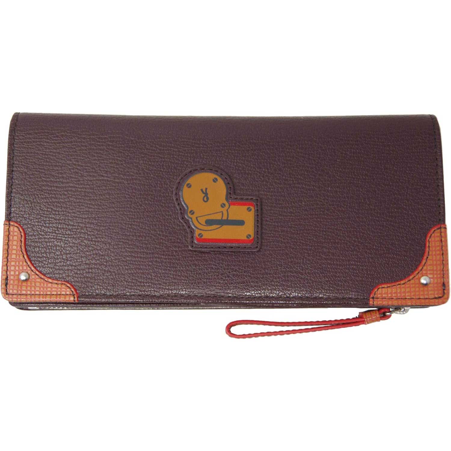 Roberta di Camerino かぶせ長財布 レッド I83320 Roberta di Camerino かぶせ長財布 レッド I83320 (Roberta di