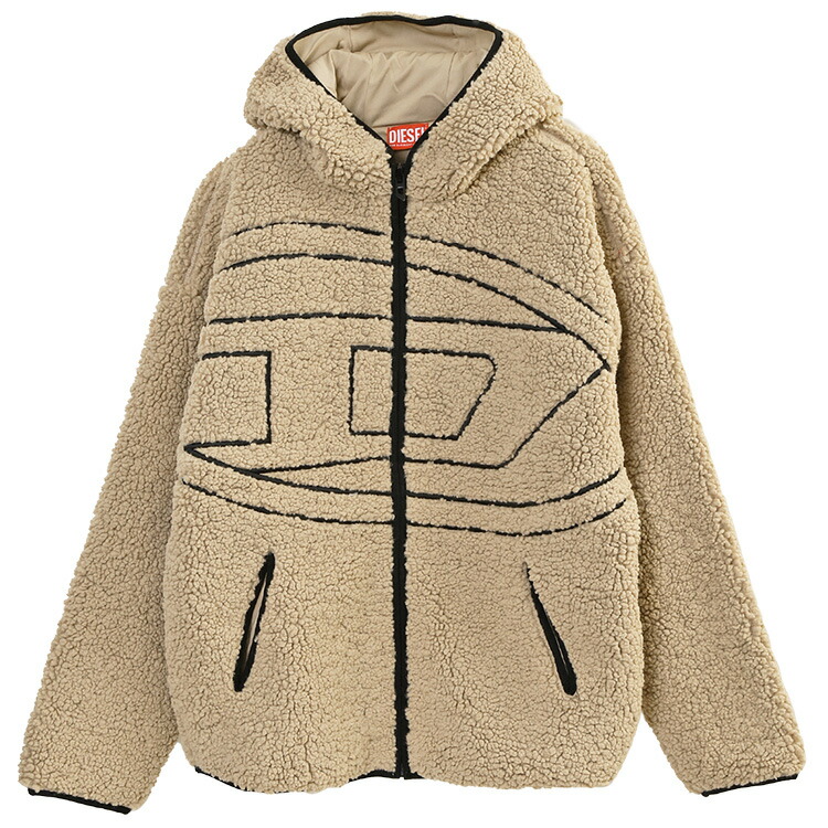 楽天市場】DIESEL ディーゼル フリースジャケット A03045 サイズXL