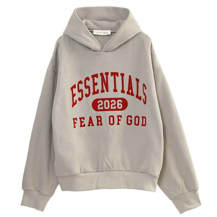 フィア オブ 天道様 FEAR OF GOD ESSENTIALS クラシックフーディー 192HO256862F-SMOKE_GREY【新作】