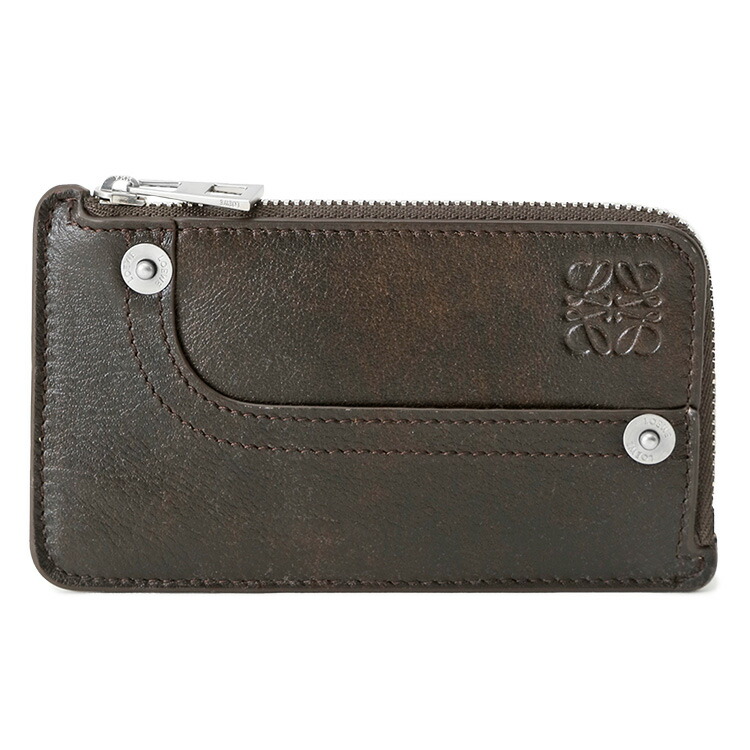ロエベ LOEWE パンタ コインカードホルダー C643Z40XAM-0041 DARK BROWN【新作】