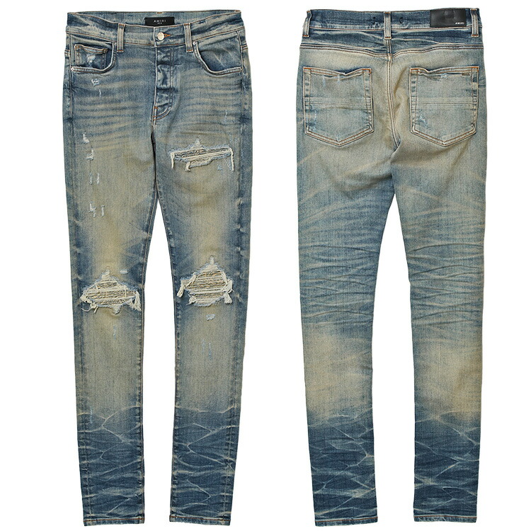 アミリ AMIRI ジーンズ BANDANA JACQU JEAN AMDNSY1004-VINTAGE_INDIGO【新作】