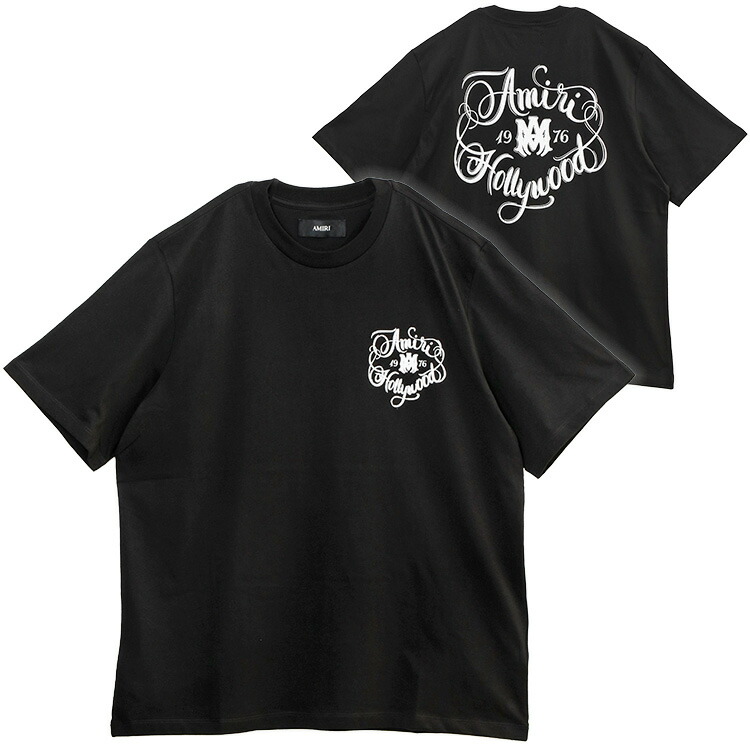 アミリ AMIRI Tシャツ HOLLYWOOD TEE AMTOJR1009-001_BLACK【新作】