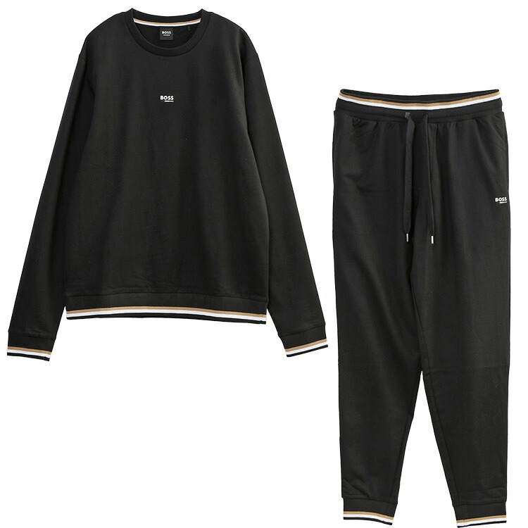 ヒューゴボス HUGO BOSS BOSS セットアップ 50554836/50554830-001_BLACK【新作】