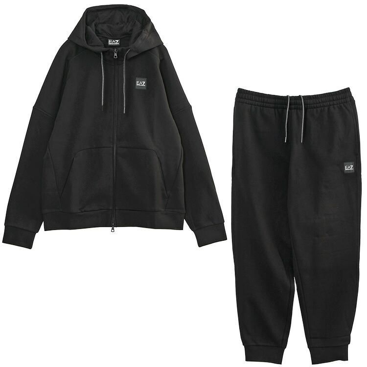 エン急性灰白髄炎 アルマーニ EMPORIO ARMANI EA7 セットアップ 貨物自動車背広 裏起毛 7M000914-AF10377-MC317【新作】