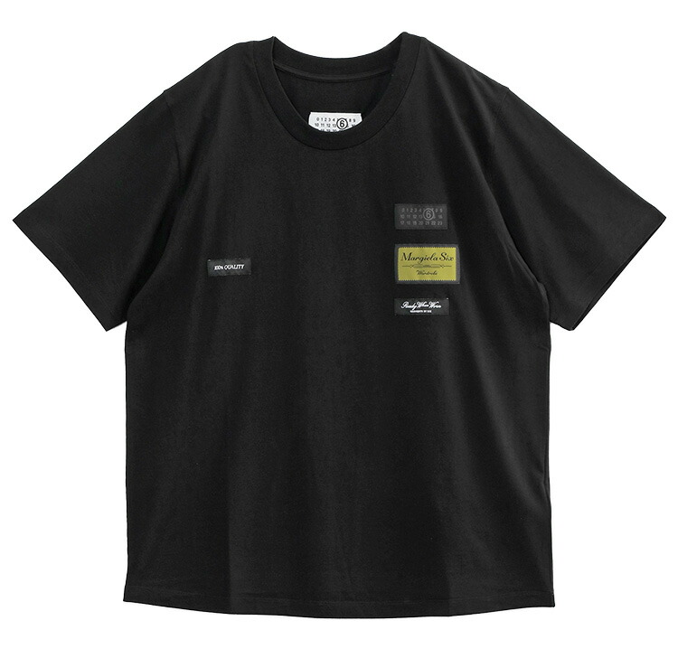 エムエムシックス MM6 Maison Margiela プルオーバー ジャカード下げ札 SH0GC0069-S24311-900【新作】