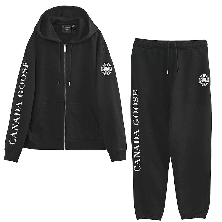 カナダグース CANADA GOOSE セットアップ ローヴ フルジップ ジョガー 1540M1/1287M2-9061_BLACK【新作】