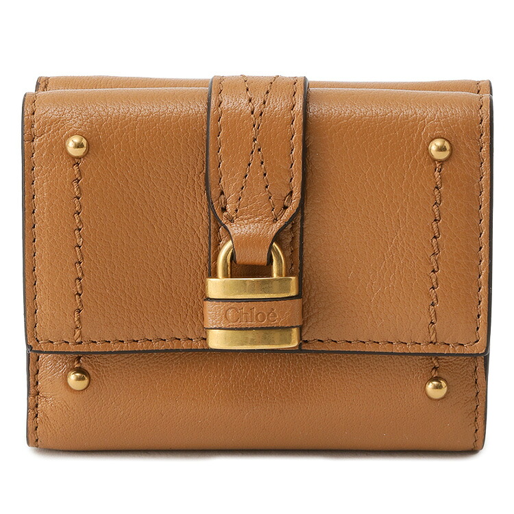 クロエ CHLOE Paddingtonミニトリフォールド Mustang Brown CH26SP914O37-209【新作】