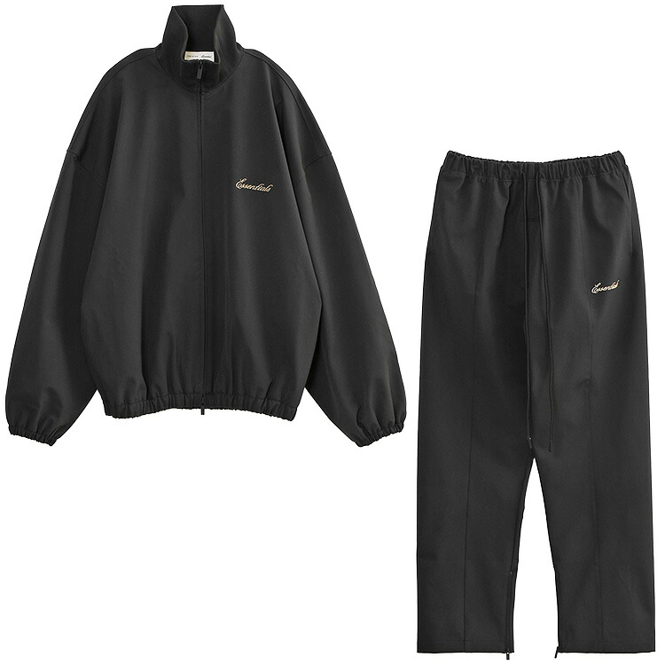フィア オブ 天道様 Fear of God ESSENTIALS セットアップ 202SP264591F/130SP268141F-VINTAGE_BLACK【新作】