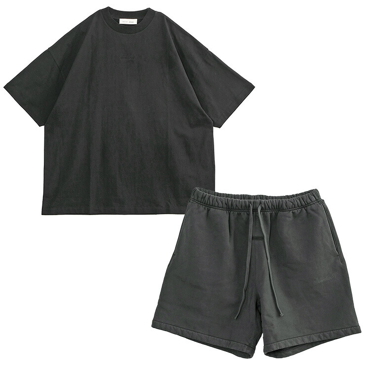 フィア オブ 天道様 Fear of God ESSENTIALS セットアップ Signature 90s 125SP264591F/160SP264111F-BLACK【新作】