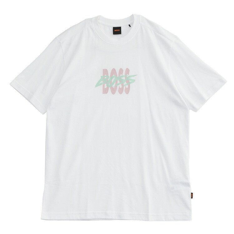 ヒューゴボス BOSS Tシャツ ロゴアートワーク 50561850-100_WHITE【新作】|インポートブランド MK5 SUPREMO